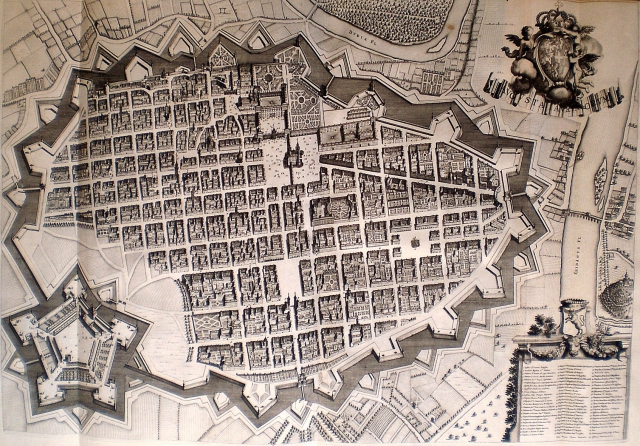 Torinos map 1674mail